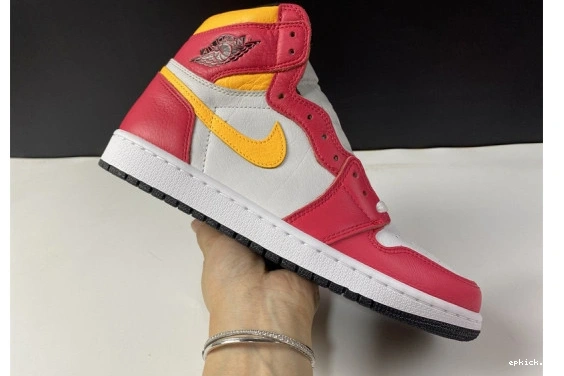 Rep EP 555088-603 Red Fusion High Retro Light 1 Jordan AIR 555088-603 OG 0421